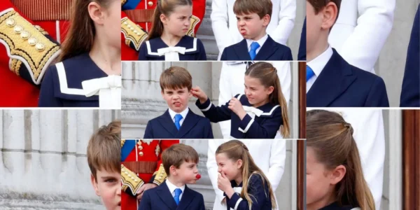A hilarious moment between sisters Charlotte and Louis that made viewers laugh uncontrollably.