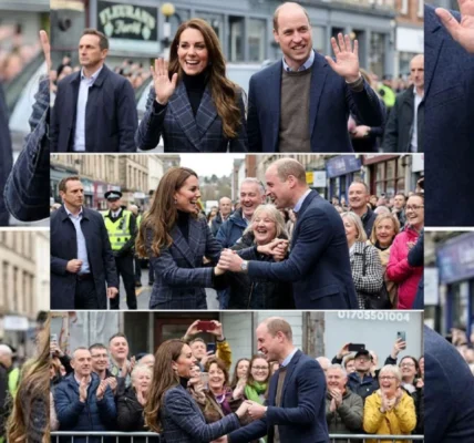 The future King and Queen captivated the crowd with a spectacular performance.