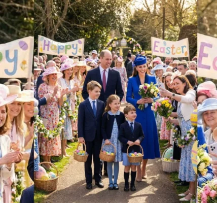 Celebrating with the Royal Family