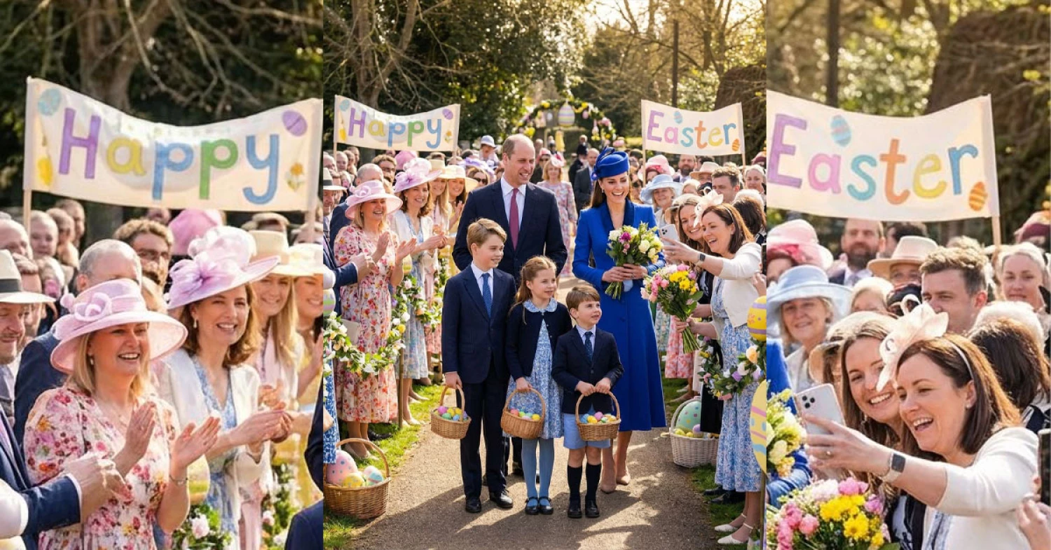 Celebrating with the Royal Family