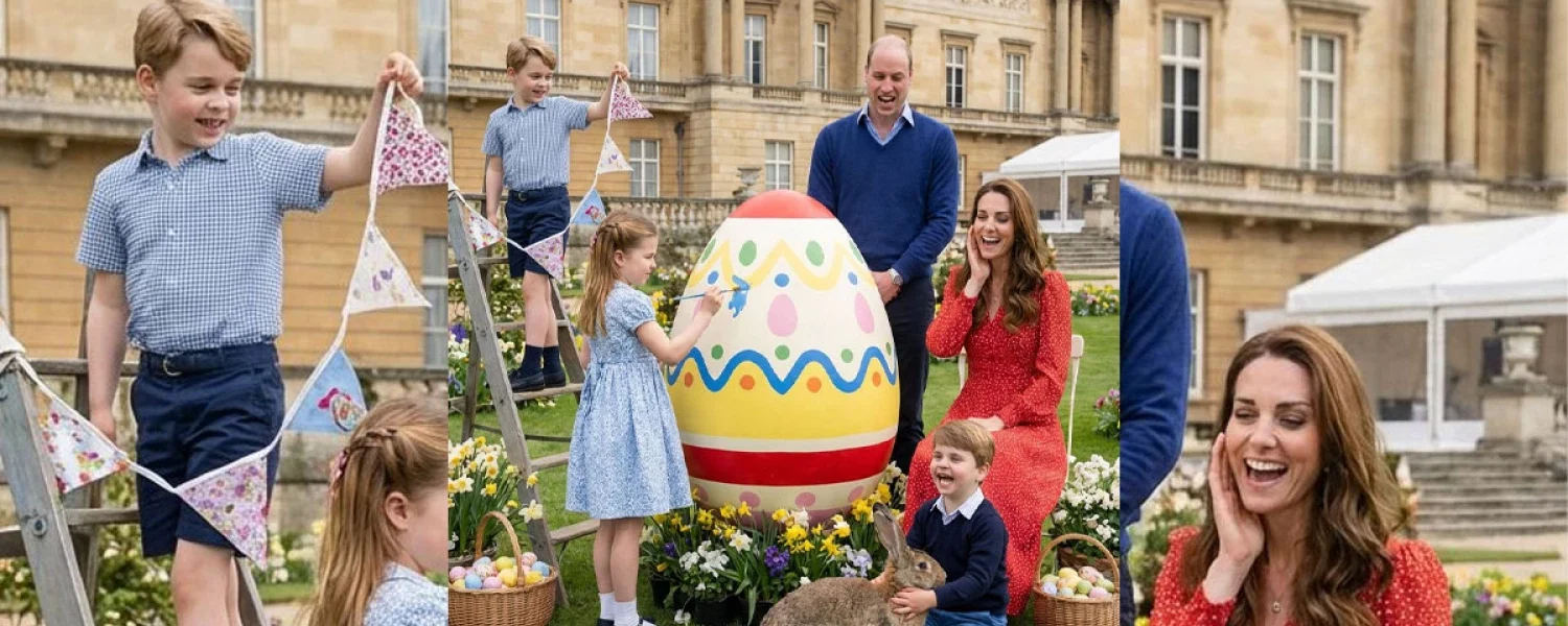A Surprise Easter at Buckingham Gardens