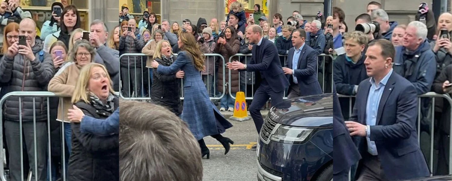 Princess Kate Goes Off Script and Runs to Fans