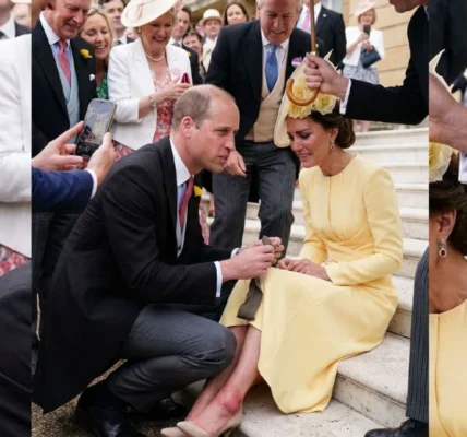 Princess Catherine gets injured and Prince William’s quick response.