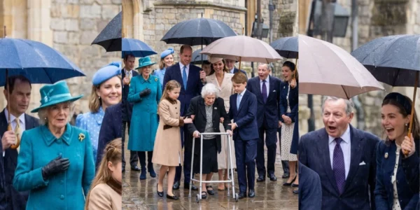 A Heartwarming Moment Amidst the Rain: An Unforgettable Event
