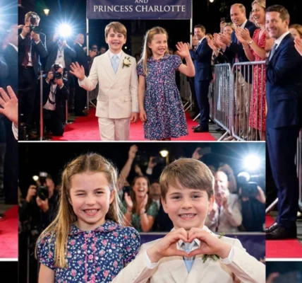 A Royal Debut: Princess Charlotte and Prince Louis Steal the Show A Royal Debut: Princess Charlotte and Prince Louis Steal the Show