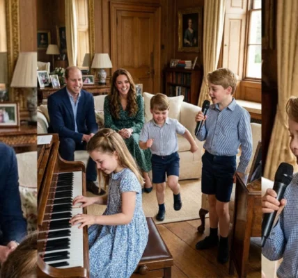 A Royal Musical Moment: The Charms of Princess Charlotte, Prince George, and Prince Louis A Royal Musical Moment: The Charms of Princess Charlotte, Prince George, and Prince Louis
