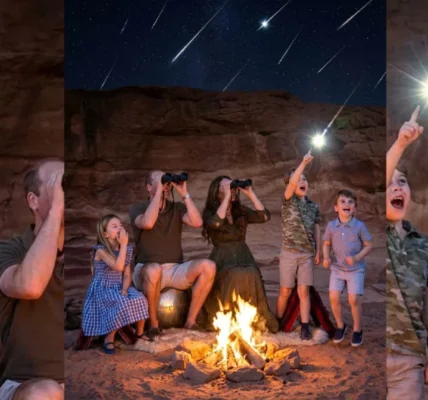 A Magical Family Night: The Cambridges Enjoy a Meteor Shower A Magical Family Night: The Cambridges Enjoy a Meteor Shower
