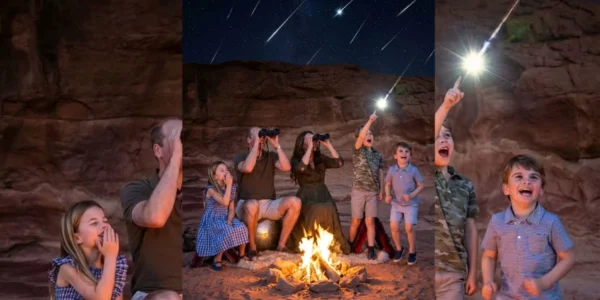 A Magical Family Night: The Cambridges Enjoy a Meteor Shower A Magical Family Night: The Cambridges Enjoy a Meteor Shower