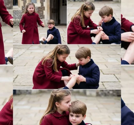 A Tale of Sibling Love Between Charlotte and Louis