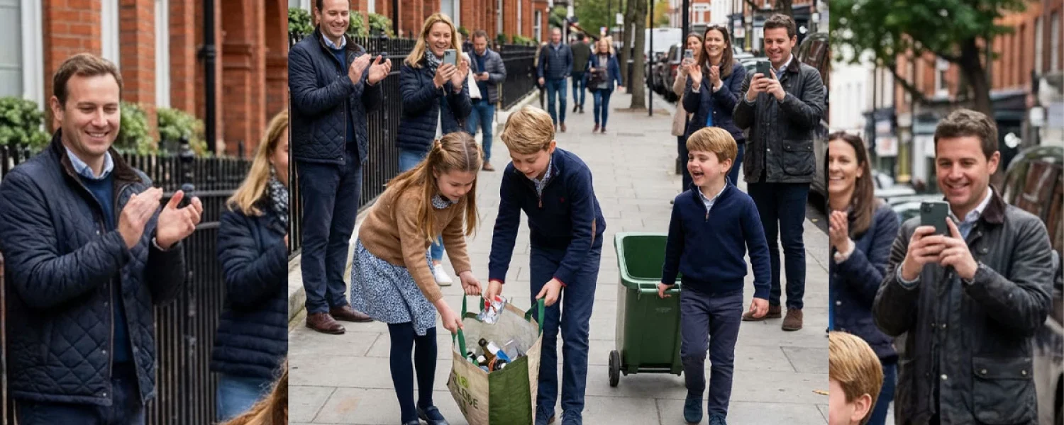 The Royal Trio’s Good Deed: A Lesson in Environmental Stewardship