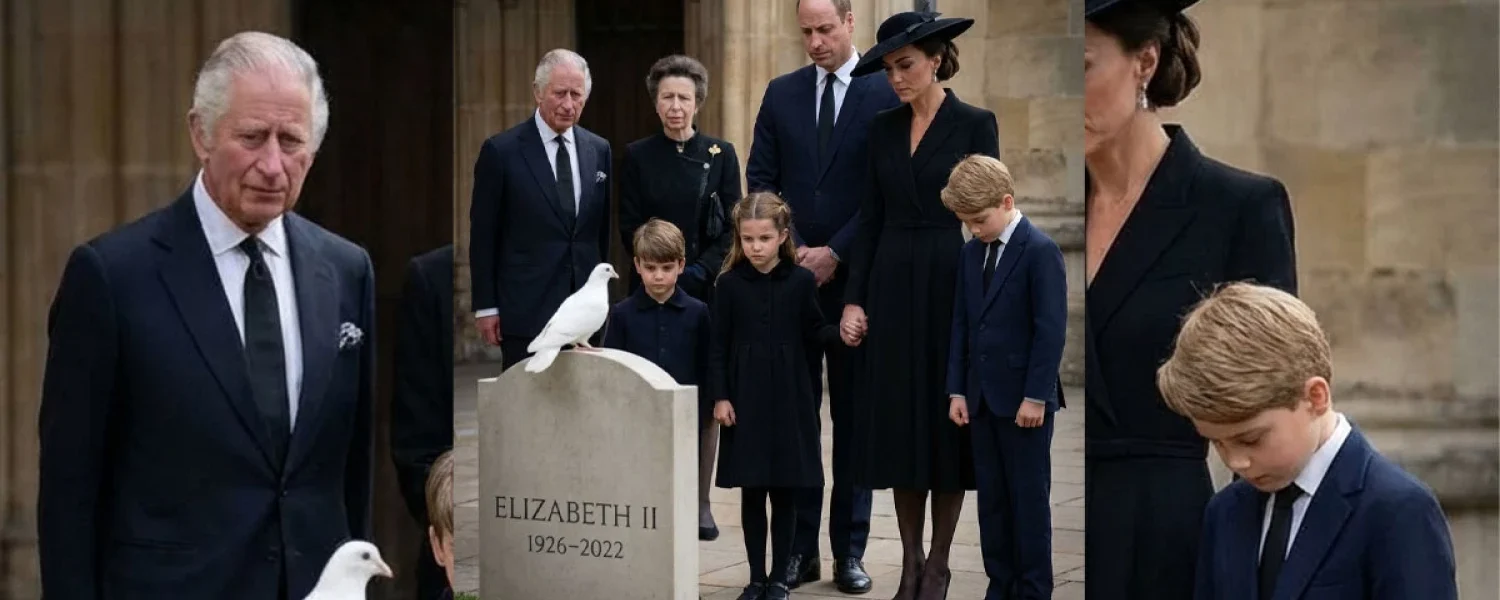 ARE YOU SEEING US? A Moment of Reflection at Queen Elizabeth’s Resting Place