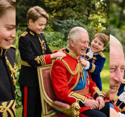 A Royal Moment of Laughter: George’s Massage and Louis’s Playful Antics