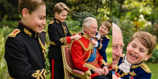 A Royal Moment of Laughter: George’s Massage and Louis’s Playful Antics A Royal Moment of Laughter: George’s Massage and Louis’s Playful Antics