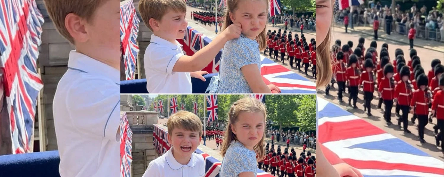 Laughing on the Balcony: A Royal Sibling Moment