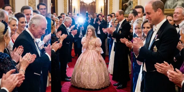 Princess Charlotte’s Enchanting Dress Debut at Buckingham Palace