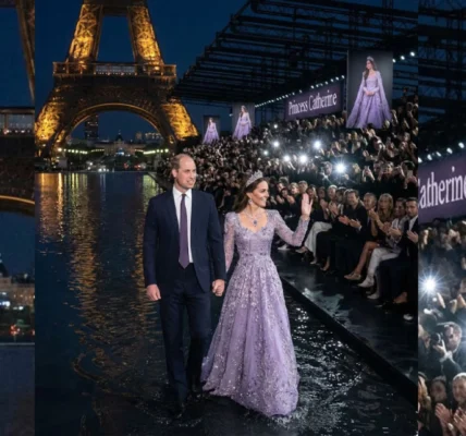 Princess Catherine and Prince William at Paris Fashion Week