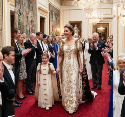 Princess Catherine and Princess Charlotte: Queen Elizabeth’s mysterious royal attire.