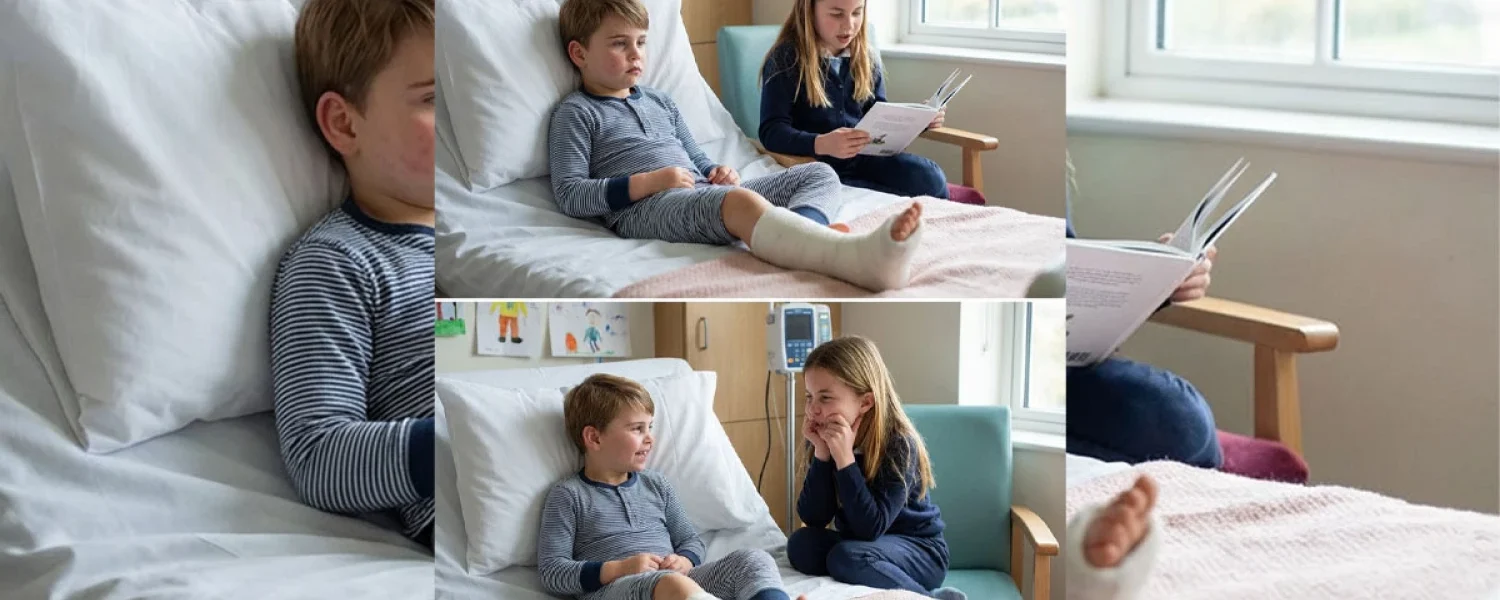 The Healing Power of Friendship: Louis and Charlotte’s Heartwarming Journey