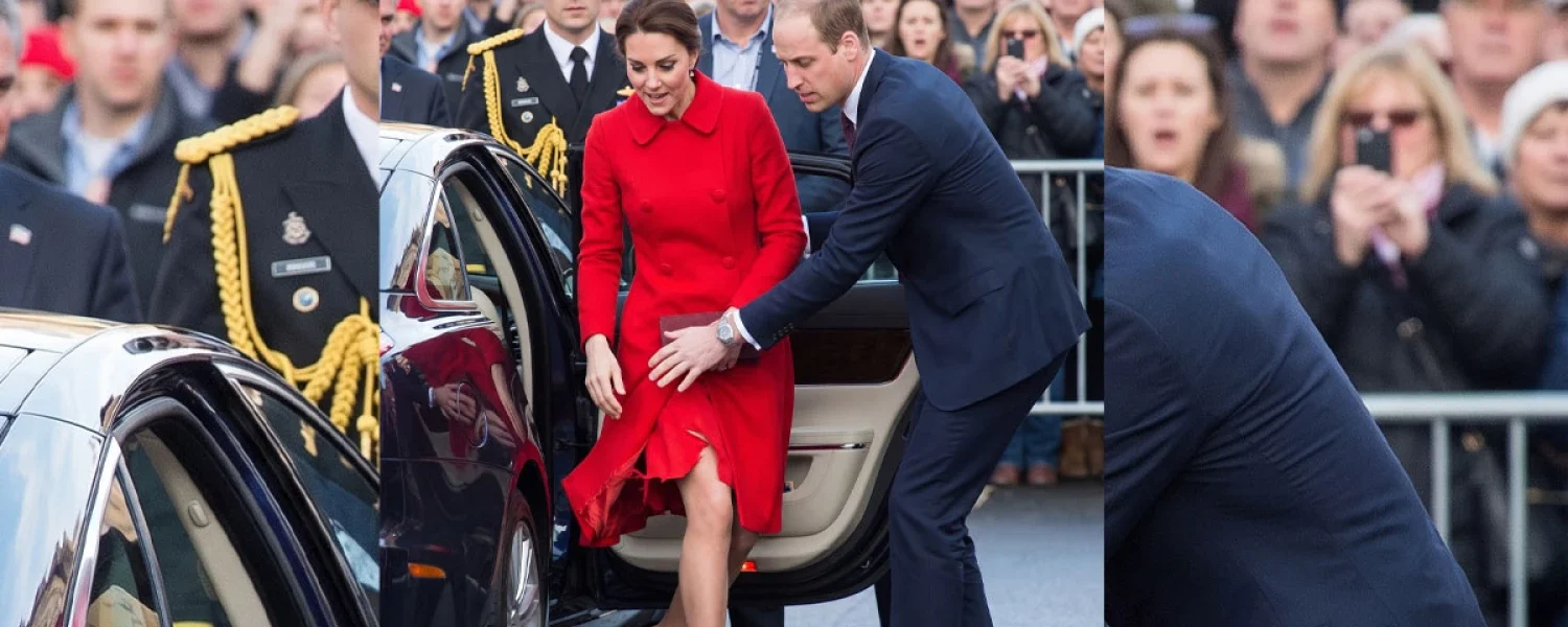 The power of small gestures: William helped Princess Catherine overcome her shyness in front of others.