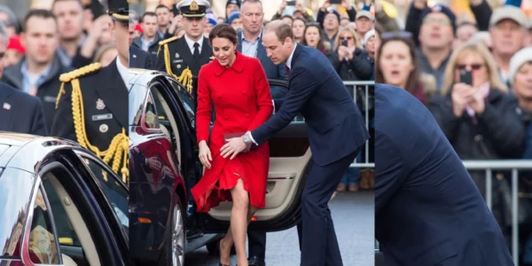 William helped Princess Catherine overcome her shyness in front of others.