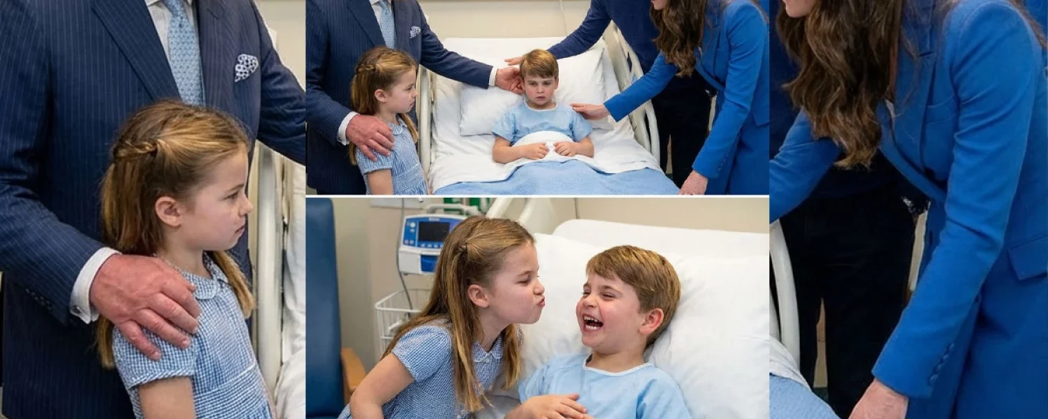How Charlotte helped Louis heal his wounds.