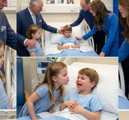 How Charlotte helped Louis heal his wounds.