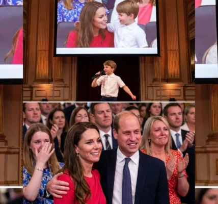 Prince Louis’ Emotional Performance for Mother Catherine