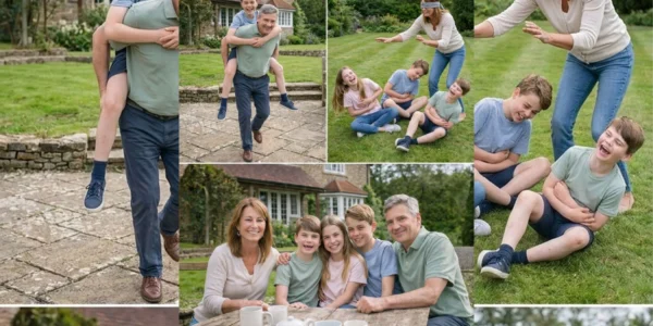 Catherine’s parents cherish the precious time they spend with their grandchildren during summer holidays at Anmer Hall.