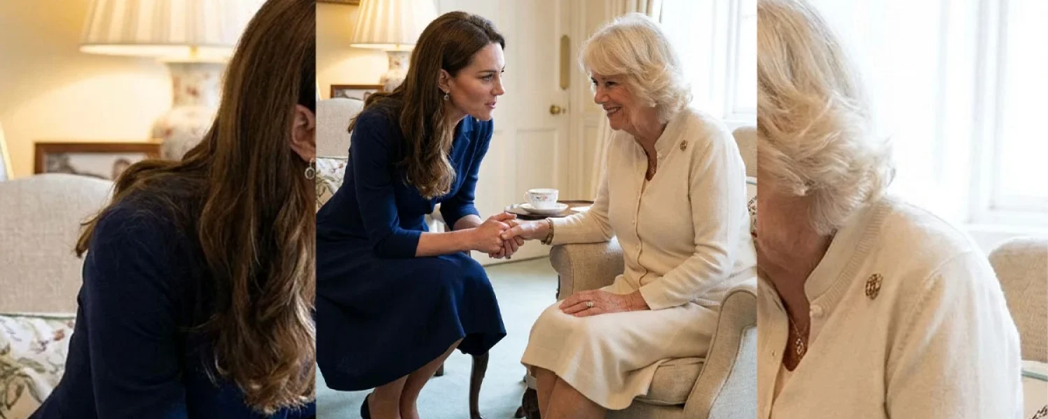 Catherine’s Heartfelt Gesture for Queen Camilla: A Touch of Kindness in Troubling Times