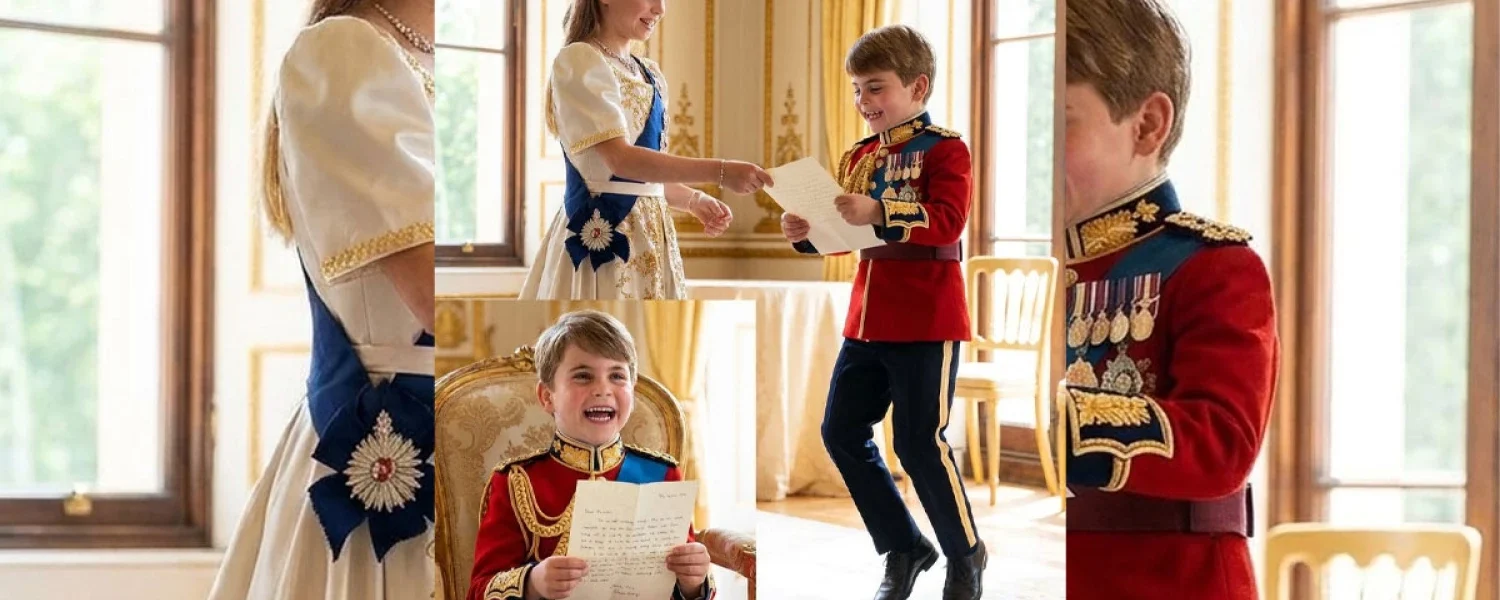 A Heartfelt Birthday Message: Princess Charlotte’s Letter to Prince Louis