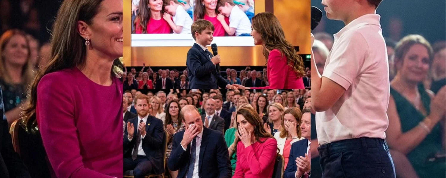 This is for Mom… Prince Louis’s Five Words Bring William and Catherine to Tears