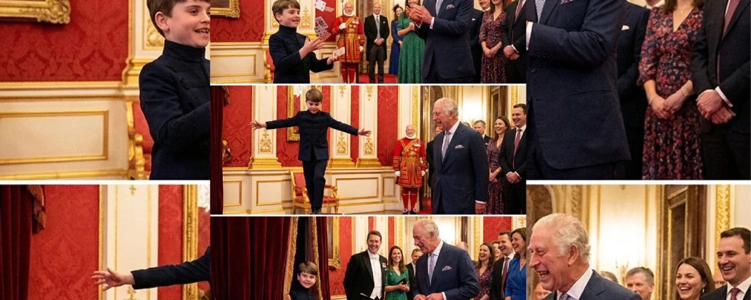 The Enchanting Performance of Prince Louis: A Mini-Show at Buckingham Palace