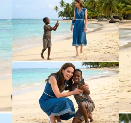 The Luckiest Black Boy Today: A Heartwarming Encounter with Princess Catherine The Luckiest Black Boy Today: A Heartwarming Encounter with Princess Catherine