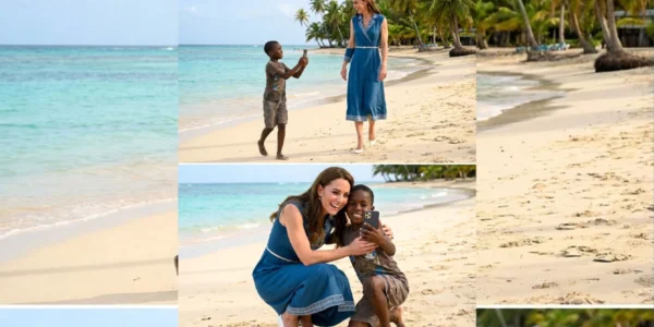 The Luckiest Black Boy Today: A Heartwarming Encounter with Princess Catherine