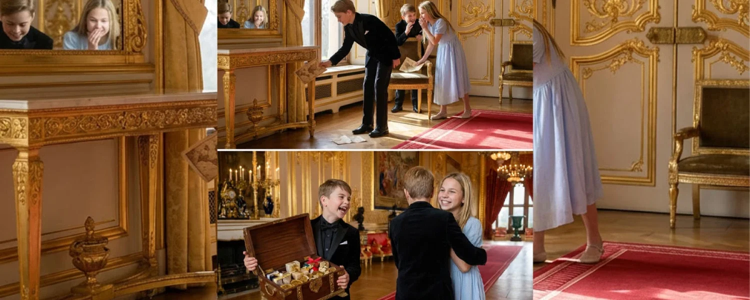A Royal Birthday Surprise: Louis’s Treasure Hunt at the Palace