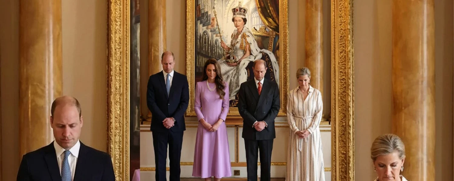 The Legendary Quartet: William, Catherine, Edward, and Sophie Pay Tribute to the Late Queen