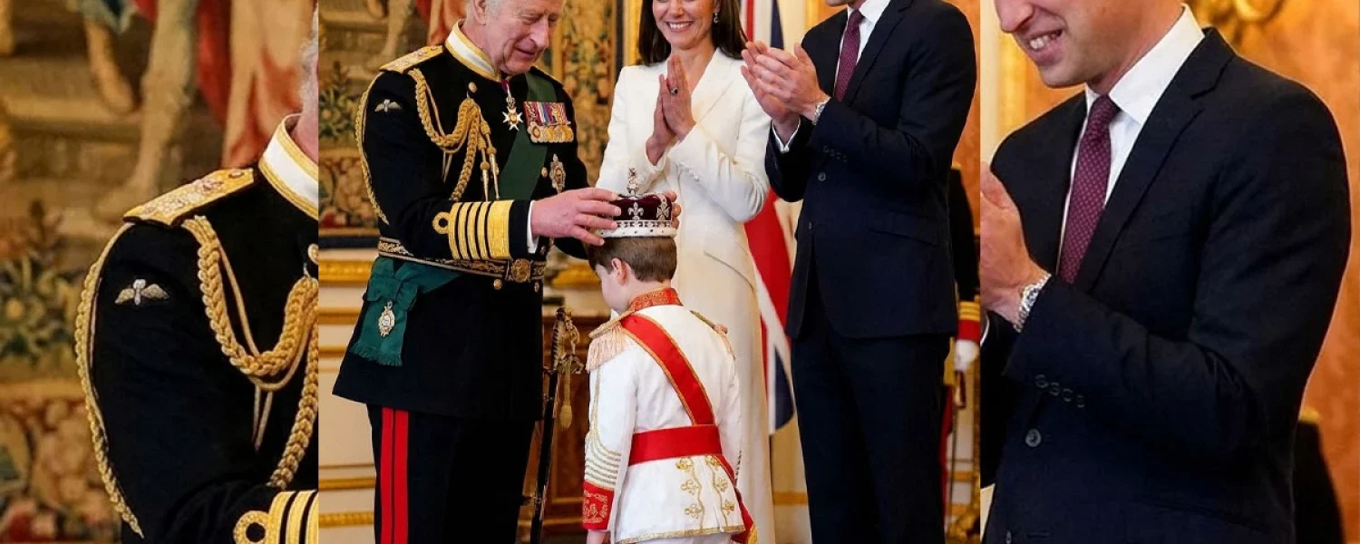 The Secret Gift King Charles Gave Prince Louis for His 8th Birthday