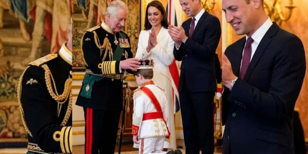 The Secret Gift King Charles Gave Prince Louis for His 8th Birthday