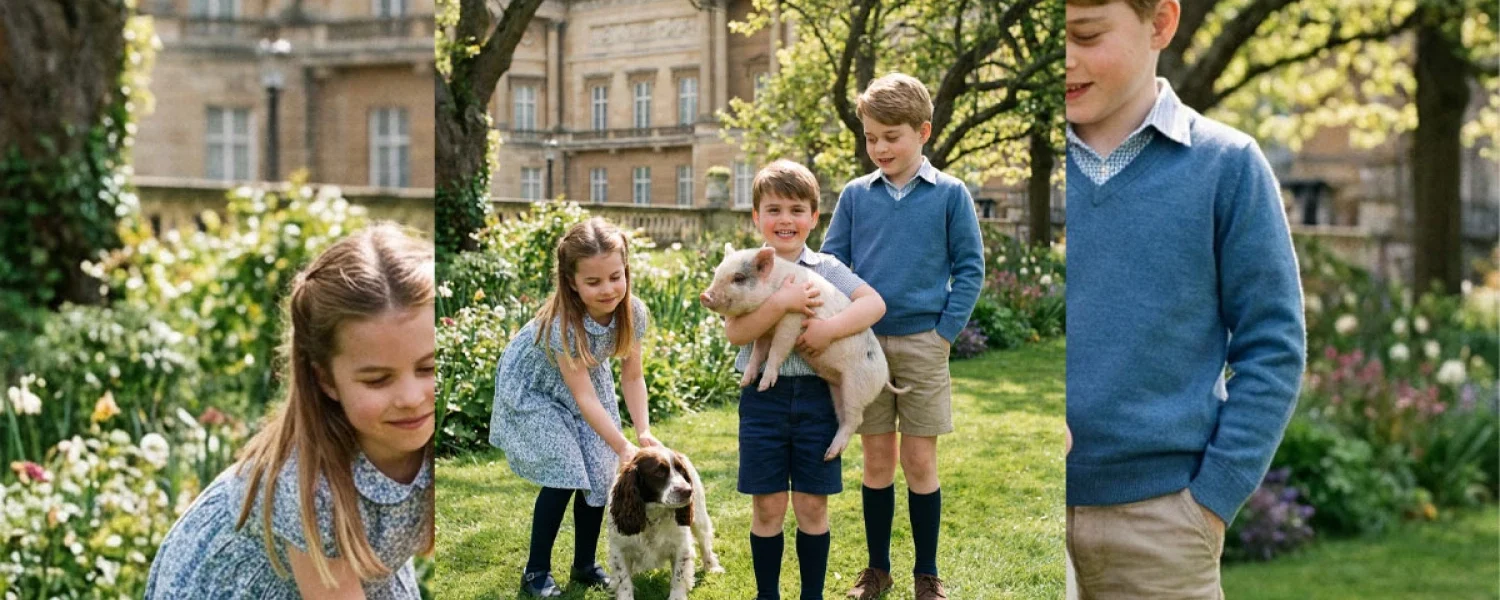 Buckingham Palace is More Bustling Than Ever: Meet Duke Porksworth!