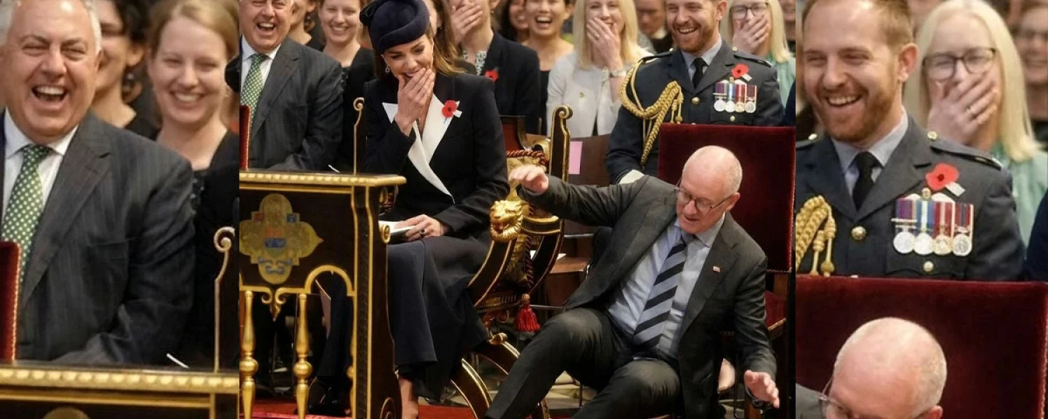 A Touch of Laughter at Westminster Abbey: The Unexpected Incident That Lightened a Solemn Ceremony