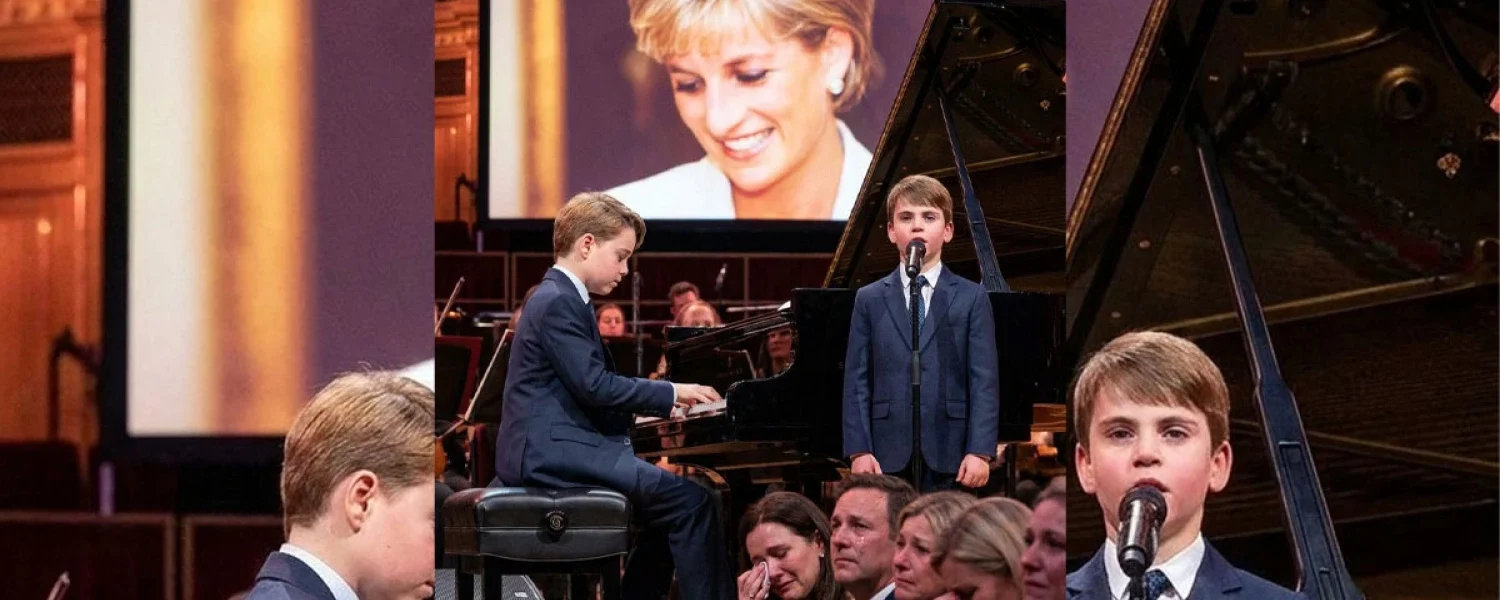 A Heartfelt Tribute: Prince George and Prince Louis Honor Their Grandmother Diana