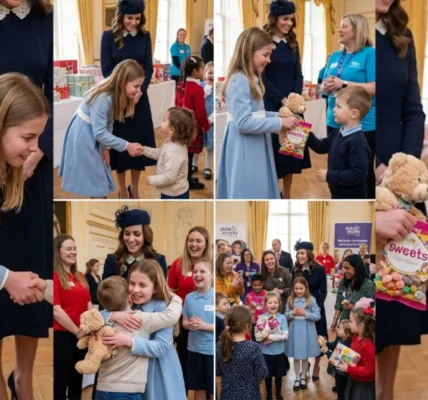 A Heartwarming Day: Catherine and Charlotte at the Charity Event