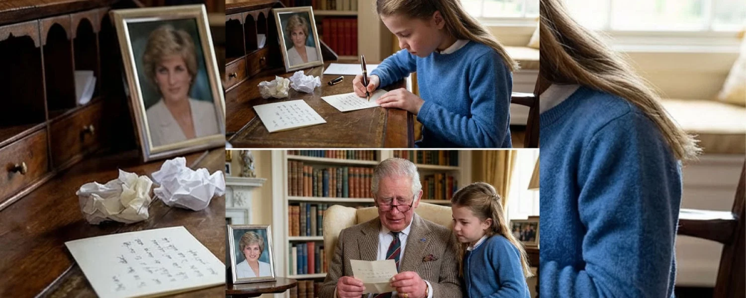 A Letter from the Heart: Princess Charlotte’s Tribute to Diana