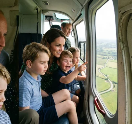 A Royal Adventure: Prince Louis and His Brothers’ First Helicopter Ride A Royal Adventure: Prince Louis and His Brothers’ First Helicopter Ride