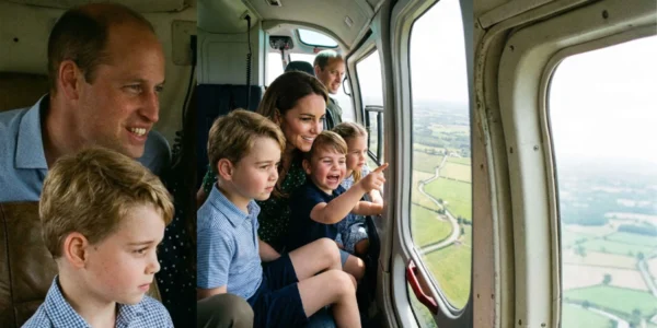 A Royal Adventure: Prince Louis and His Brothers’ First Helicopter Ride