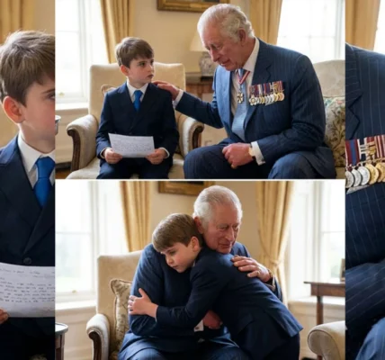 The Heartfelt Tribute of Prince Louis: A Young Boy’s Essay to His Grandfather, King Charles III The Heartfelt Tribute of Prince Louis: A Young Boy’s Essay to His Grandfather, King Charles III