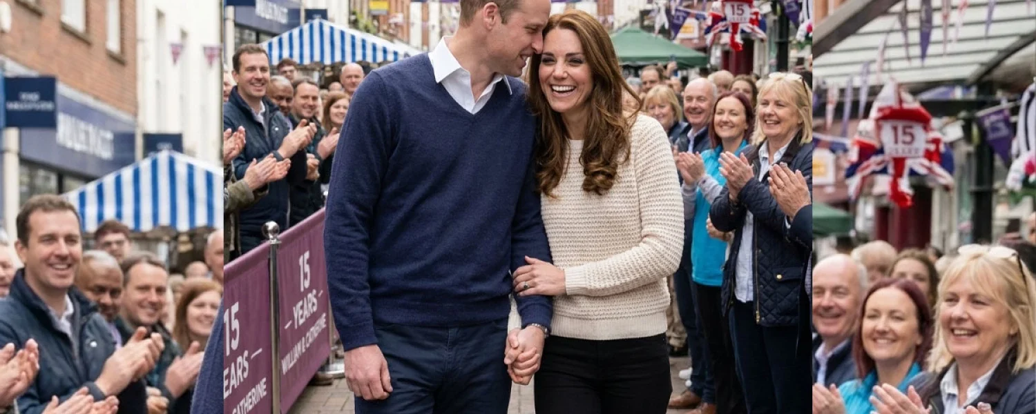 A Royal Love Story: Prince William and Princess Catherine Celebrate 15 Years of Marriage