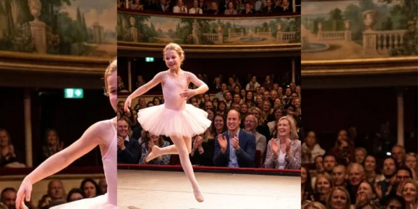 Princess Charlotte: A rising star on the dance stage. Princess Charlotte: A rising star on the dance stage.