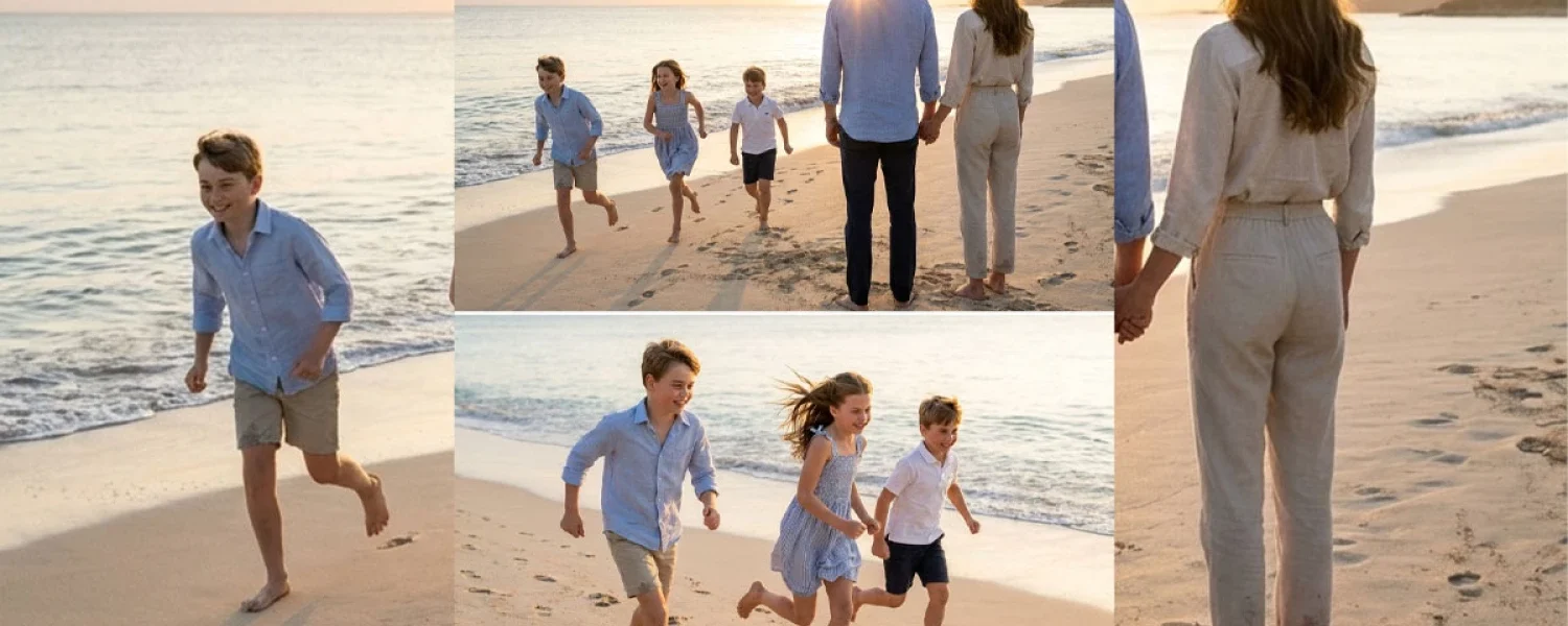 A Morning on the Beach: The Royal Family’s Simple Joys