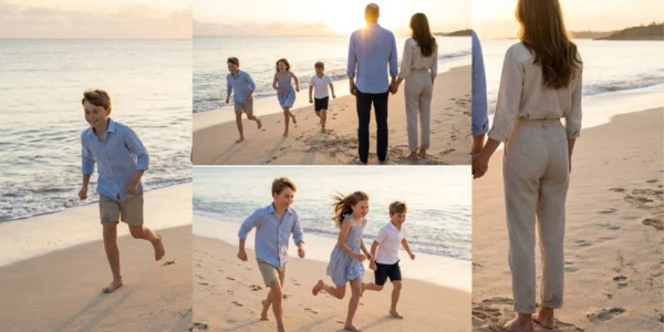 A Morning on the Beach: The Royal Family’s Simple Joys A Morning on the Beach: The Royal Family’s Simple Joys